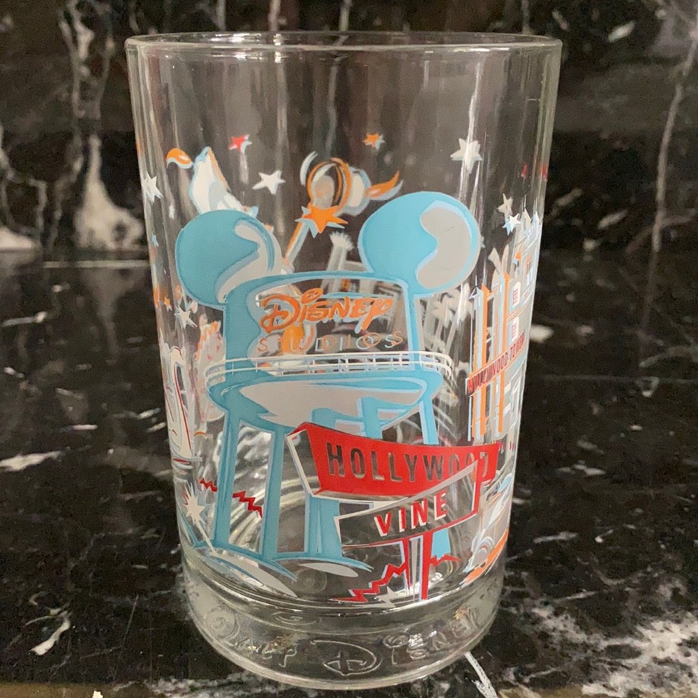 Walt Disney World 25th Anniversary Drinking Glass